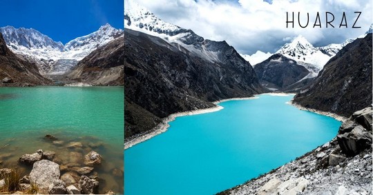 huaraz glacier lakes - 3 WEEKS IN PERU
