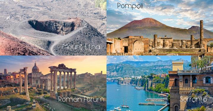 pompeii ruins, roman forum ruins - 3 WEEKS IN ITALY ITINERARY