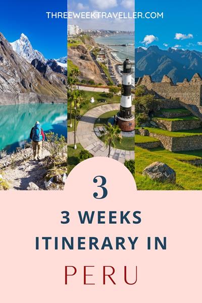 Spend three weeks honeymooning in Peru, exploring Machu Picchu's ancient ruins, the vibrant streets of Cusco, and the breathtaking beauty of the Sacred Valley. Enjoy rich history, stunning landscapes, and delicious cuisine for an unforgettable adventure. via @threeweektraveller